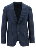 Cannes Navy Pinstripe Sports Jacket