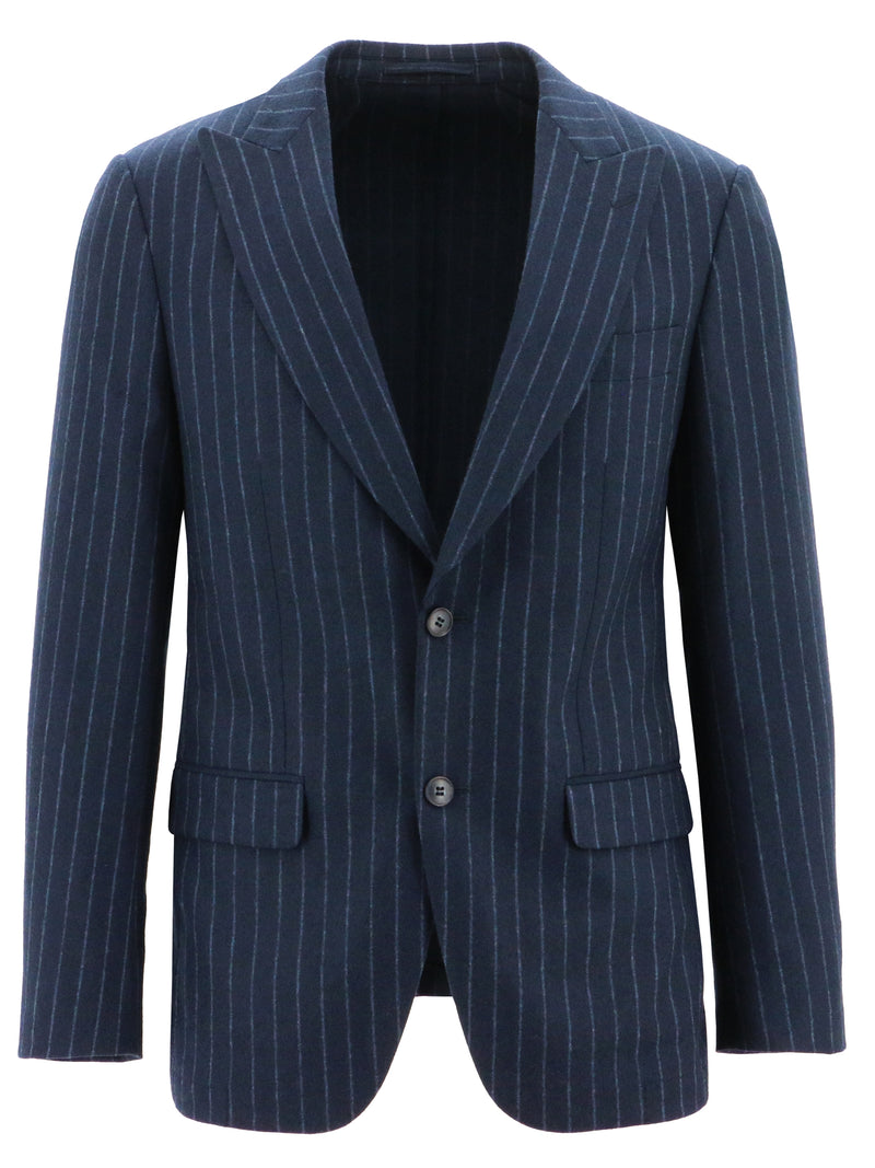 Cannes Navy Pinstripe Sports Jacket