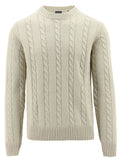 Ivory Cable Knit Jumper