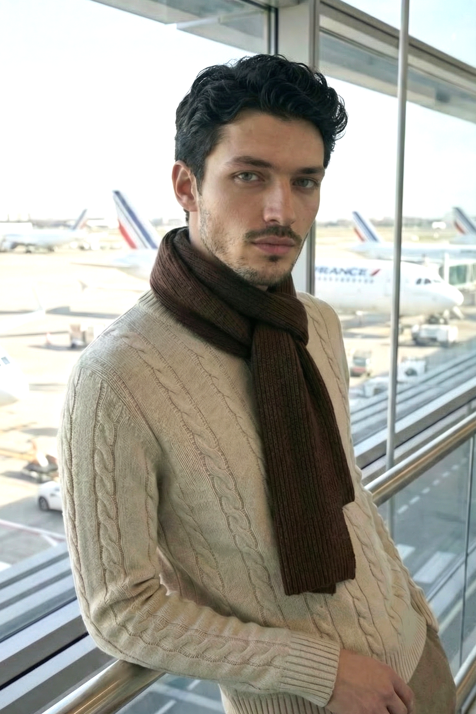 Ivory Cable Knit Jumper