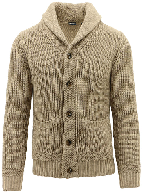 Samy Beige Knit Cardigan