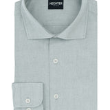 Jacque Business Green Cotton Shirt