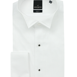 Wing Stud 5WT White Easycare Dinner Shirt