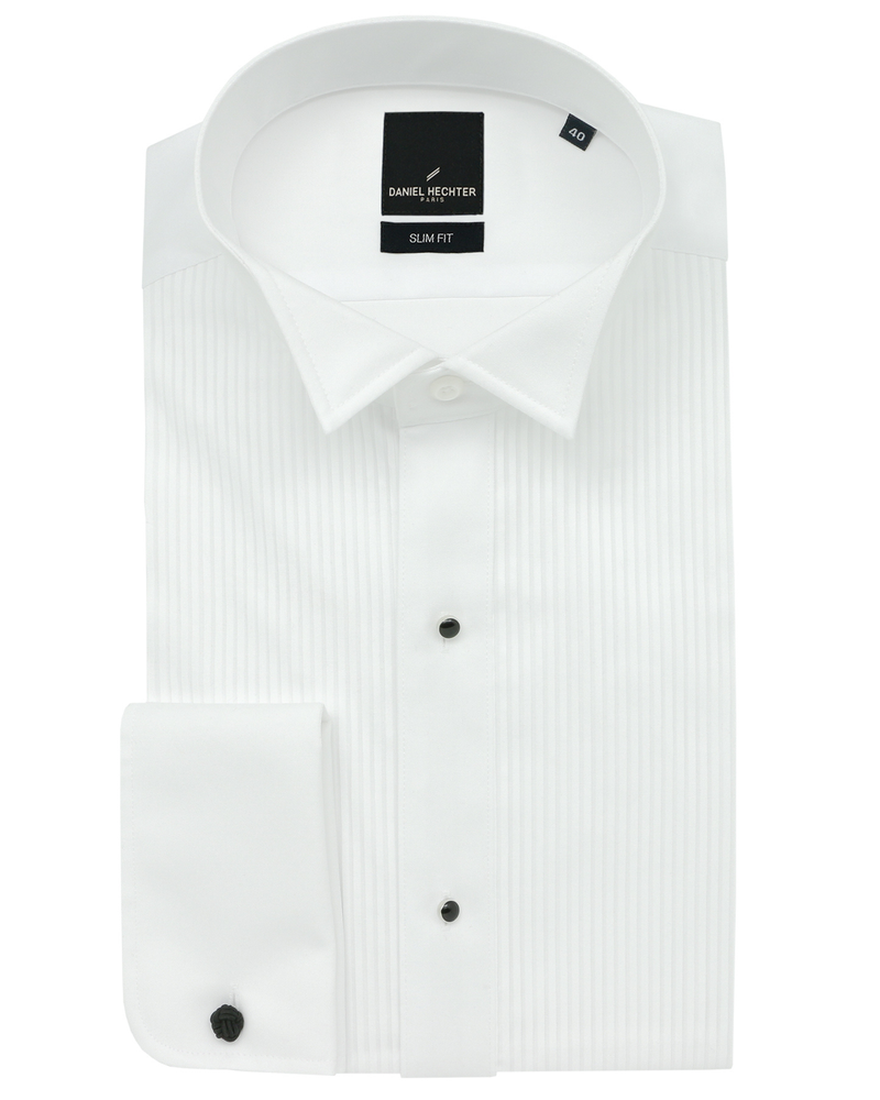 Wing Stud 5WT White Dinner Shirt