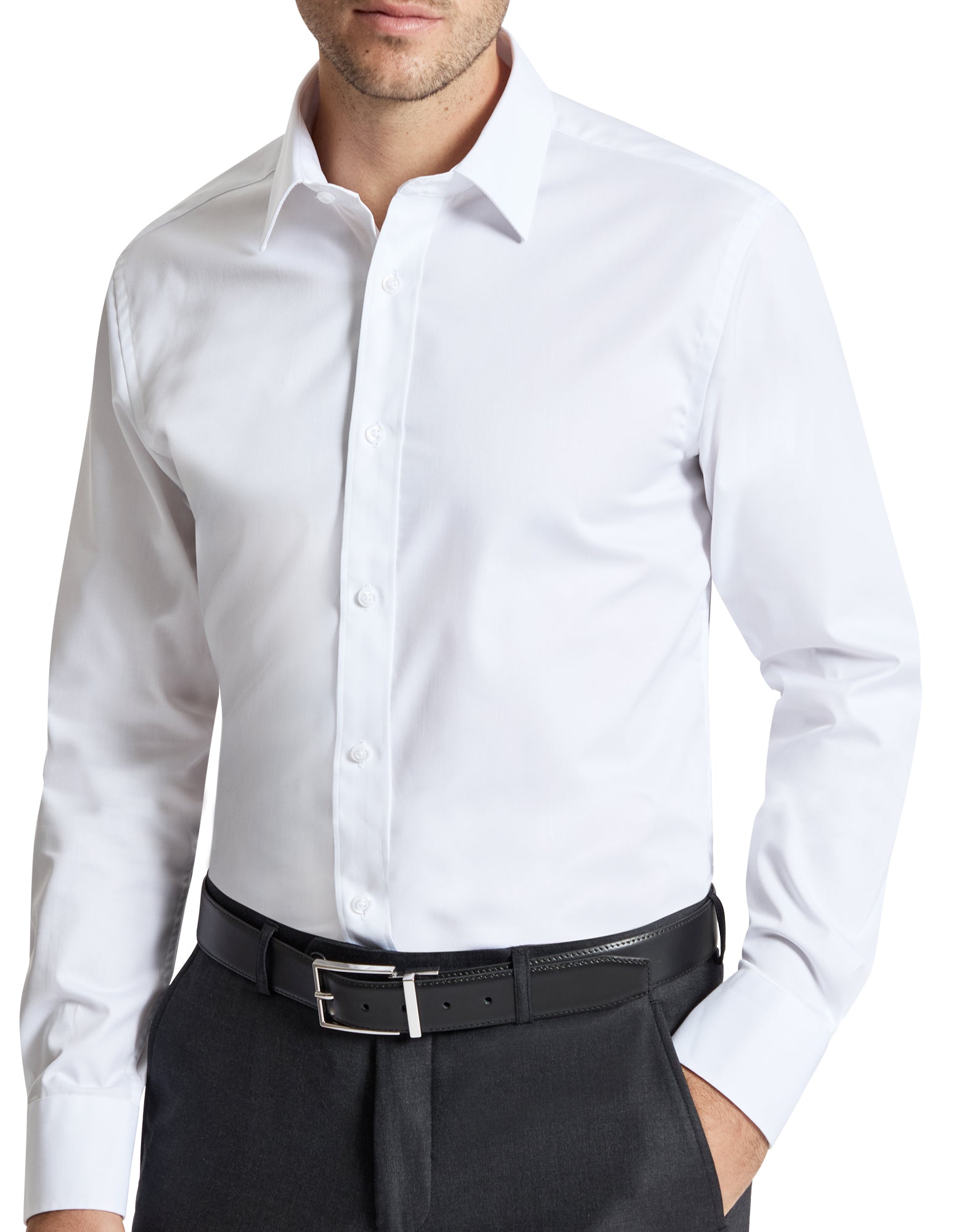 Liberty Business 5WT White Easycare Shirt