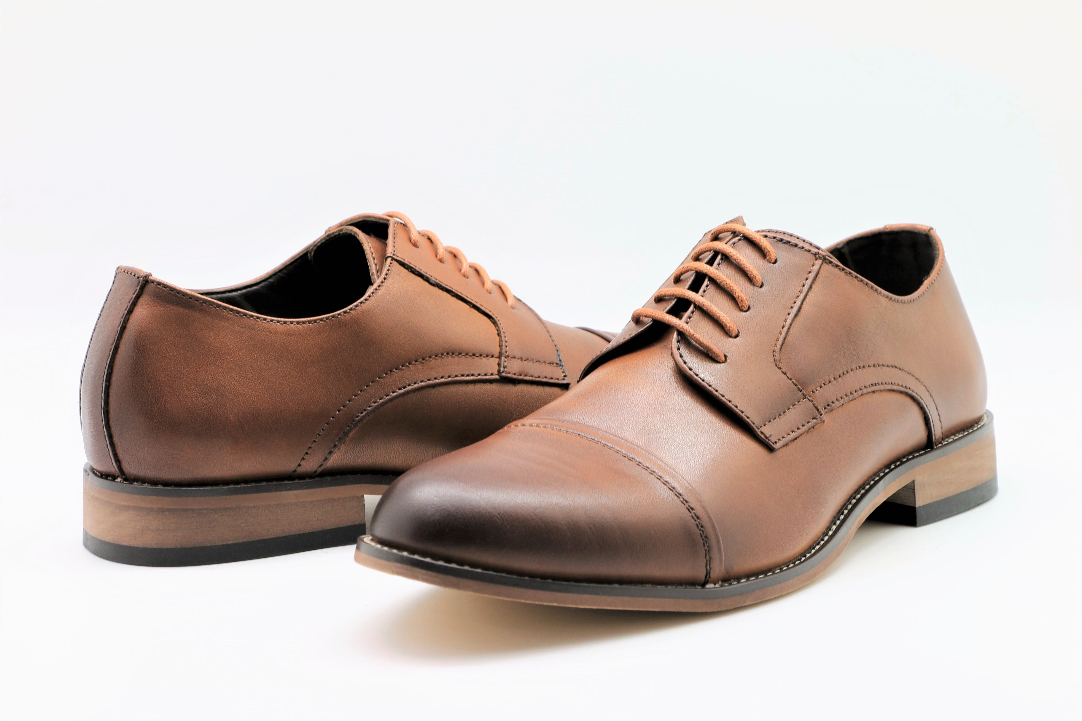Lionel Tan Leather Derby Shoe