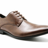 Pisa Brown Vegan Derby Shoe