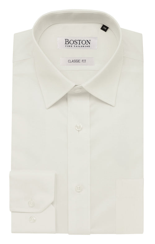 Brooke Business 5WT Ivory Shirt