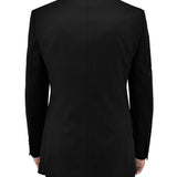 Michel 106 Black Australian Merino Wool Suit Jacket