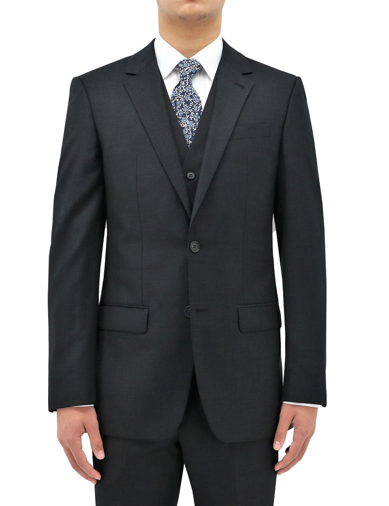 Michel Charcoal 106 Wool Suit Jacket