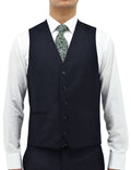 Ryan 106 Navy Wool Waistcoat