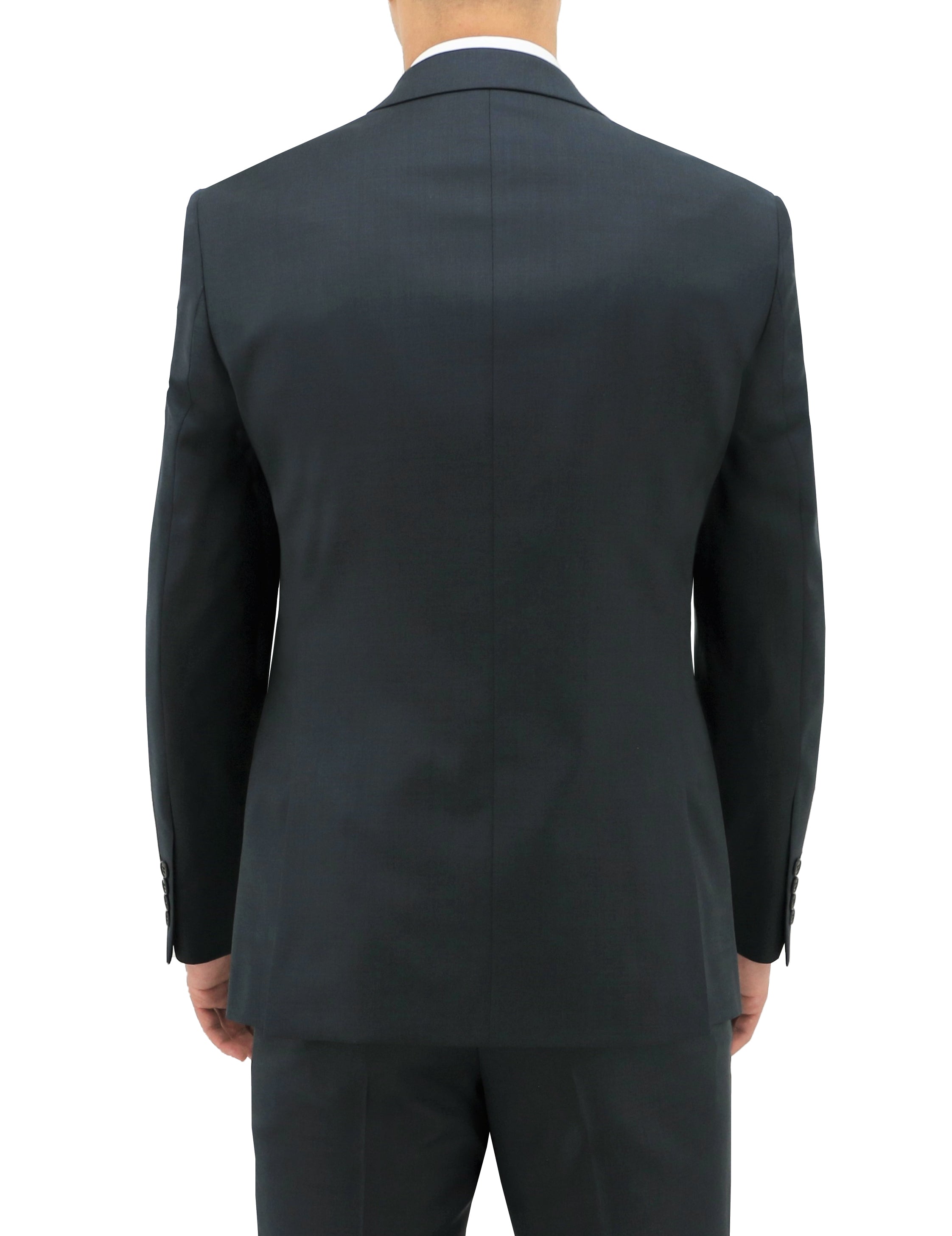 Michel 106 Blue Australian Merino Wool Suit Jacket