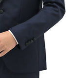 Shawl Shape 203 Navy Australian Merino Wool Dinner Jacket