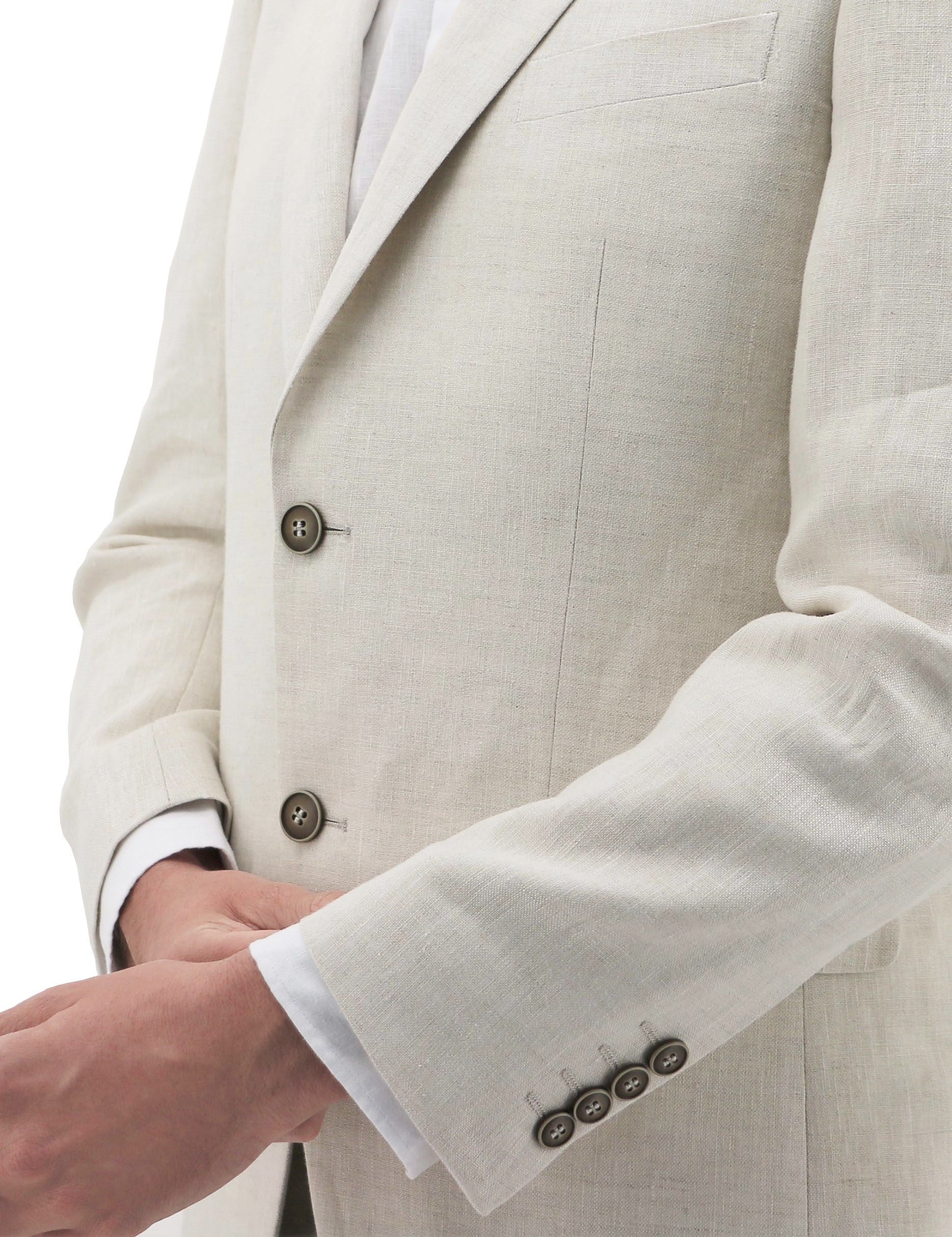 Shape 339 Sand Linen Tailored Jacket