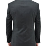 Michel 704 Charcoal Australian Merino Wool Suit Jacket