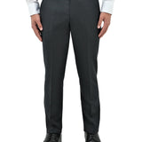 Lyon 704 Charcoal Australian Merino Wool Suit Trouser