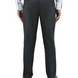 Lyon 704 Charcoal Australian Merino Wool Suit Trouser