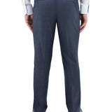 Lyon 704 Blue Australian Merino Wool Suit Trouser