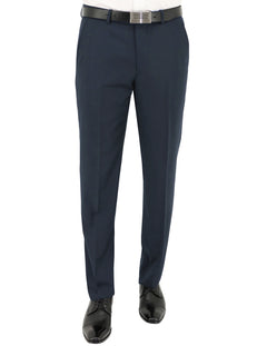Edward 106 French Navy Australian Merino Wool Suit Trouser
