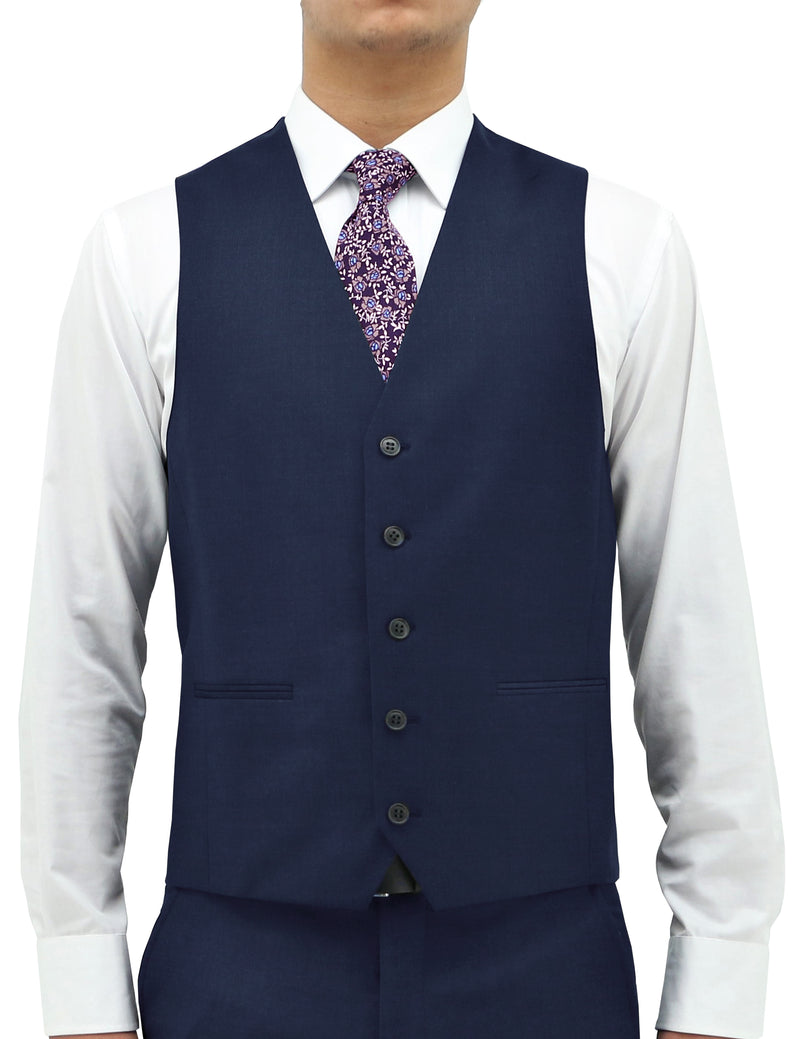 Ryan 106 Blue Waistcoat